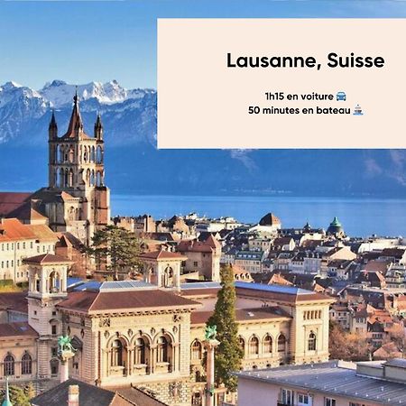Cosy Et Moderne - Lac Leman Thonon-les-Bains Exteriör bild